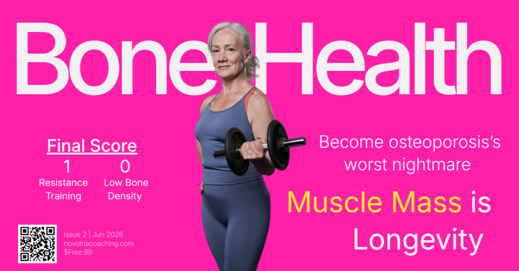 Resistance Training can help manage and prevent people from developing low bone density